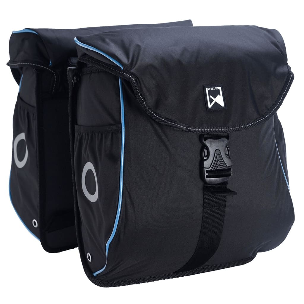 Willex Bicycle Panniers 300 Flexi 24 L Black and Blue 8 Willex Bicycle Panniers 300 Flexi 24 L Black and Blue